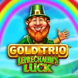 Gold Trio Leprechaun's Luck game by Playtech – logo hosted on Gambloria Casino