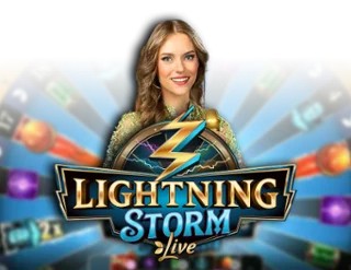 Live Casino logo of Lightning Storm from Evolution at Gambloria Casino