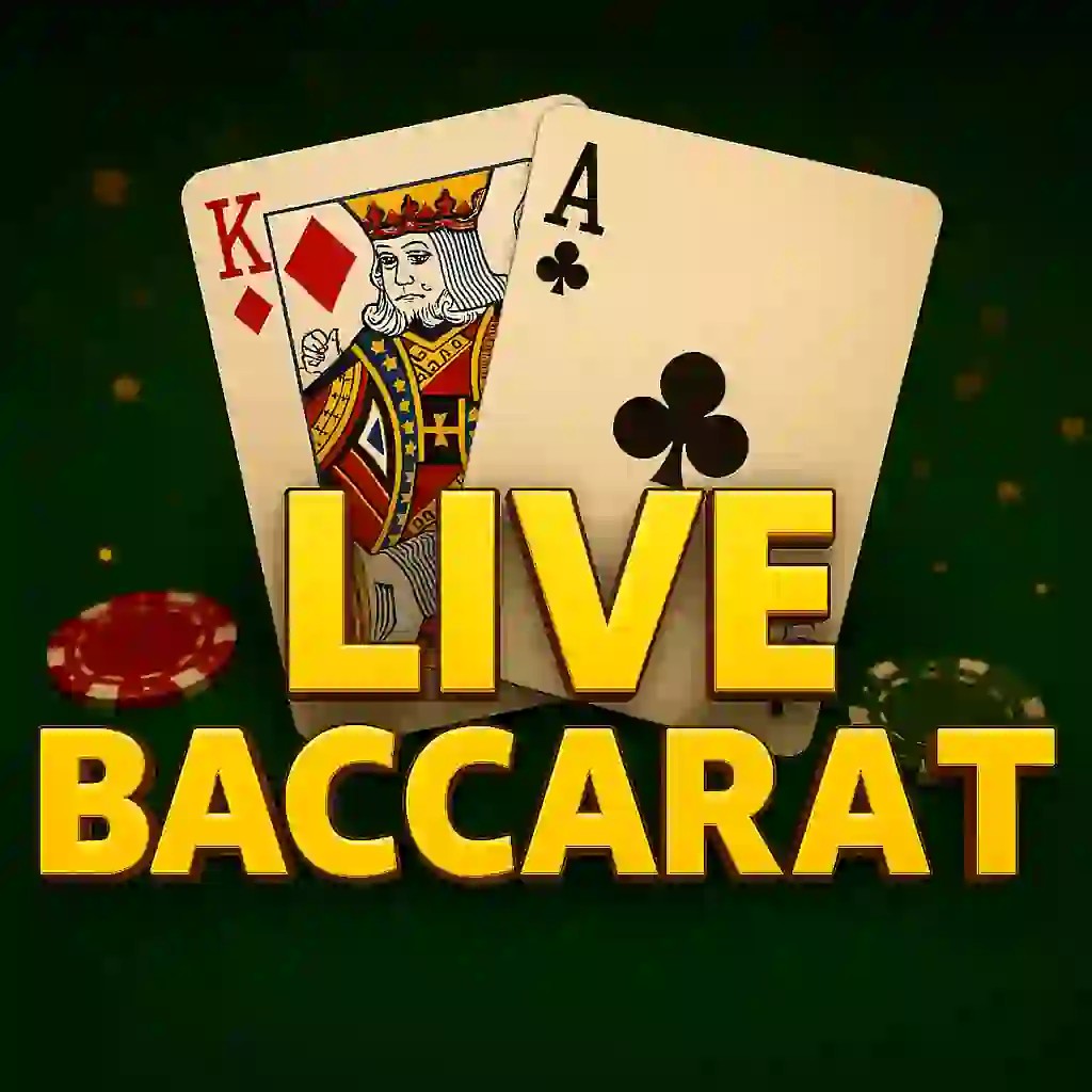 Play the Live Baccarat slot by Evolution on Gambloria Casino