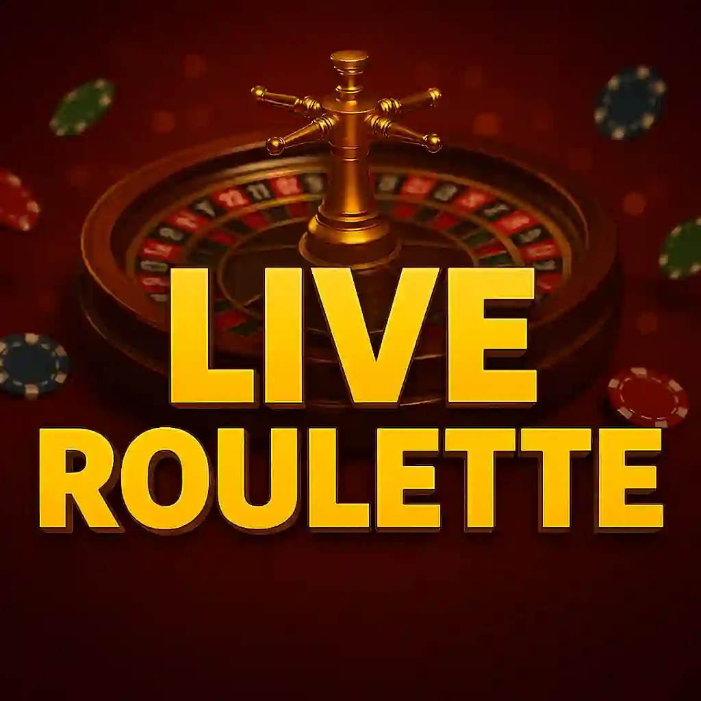 Live Roulette logo by Evolution Gambloria Casino