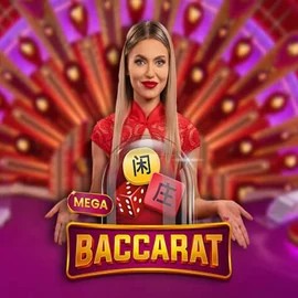 Mega Baccarat by Pragmatic Play, showcased at gambloriaa.es – game logo