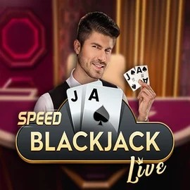 Speed Blackjack logo by Pragmatic Play at Gambloria Casino