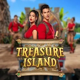 Treasure Island slot logo by Pragmatic Play at Gambloria Casino